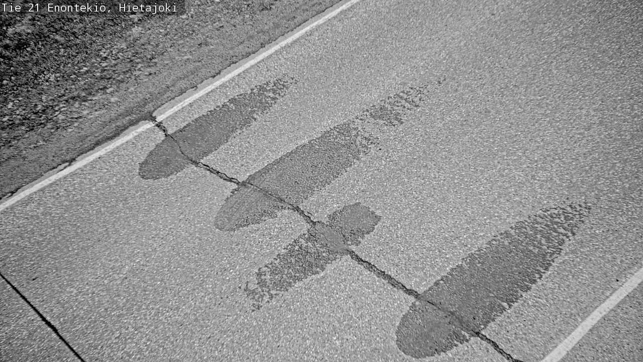 Weather Camera Image Road 21 Enontekiö, Hietajoki, Enontekiö, Lappi