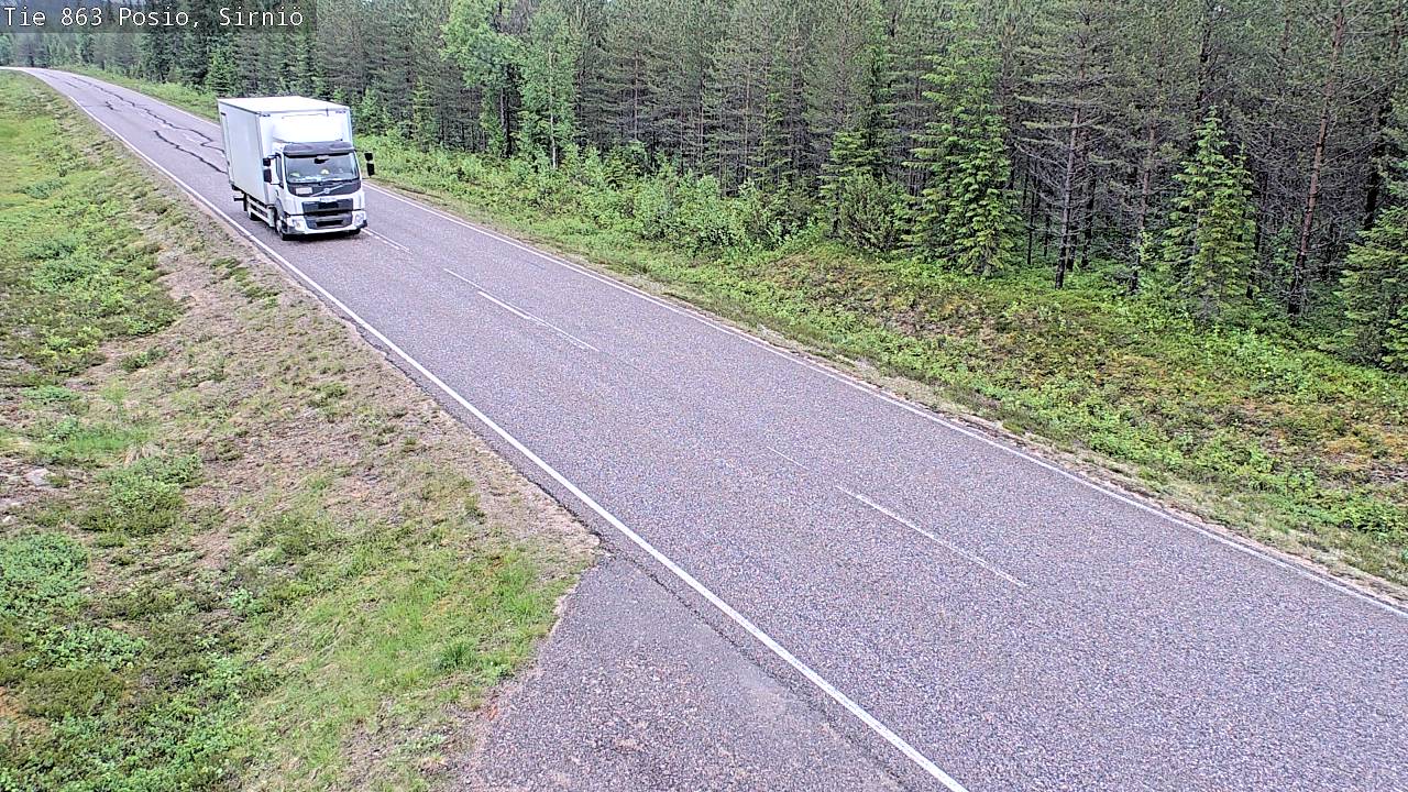 Kelikamerat Kuva Tie 863 Posio, Sirniö, Posio, Lappi