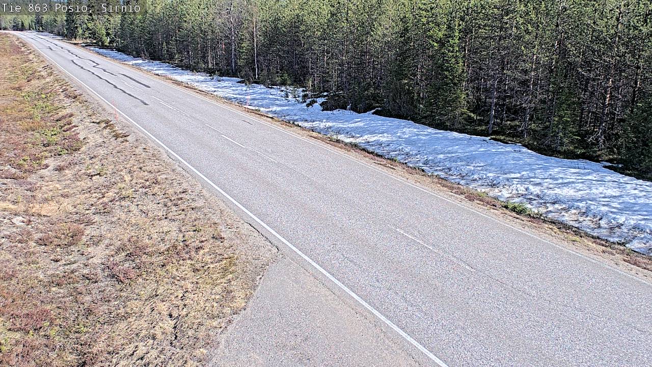 Kelikamerat Kuva Tie 863 Posio, Sirniö, Posio, Lappi