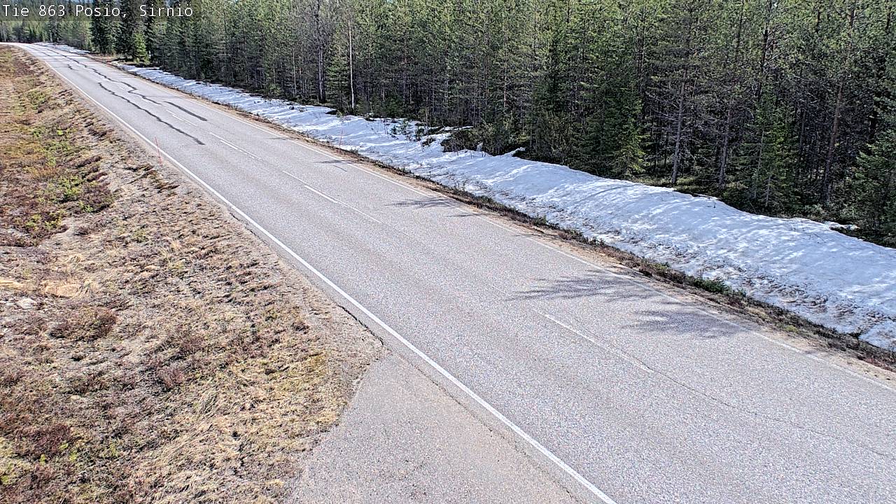 Kelikamerat Kuva Tie 863 Posio, Sirniö, Posio, Lappi