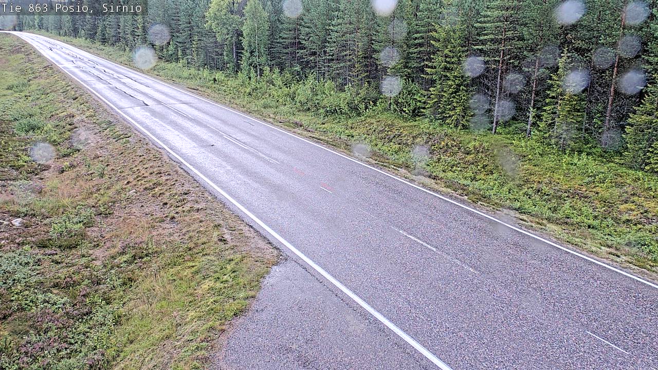 Kelikamerat Kuva Tie 863 Posio, Sirniö, Posio, Lappi