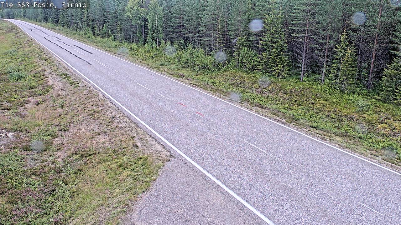 Kelikamerat Kuva Tie 863 Posio, Sirniö, Posio, Lappi