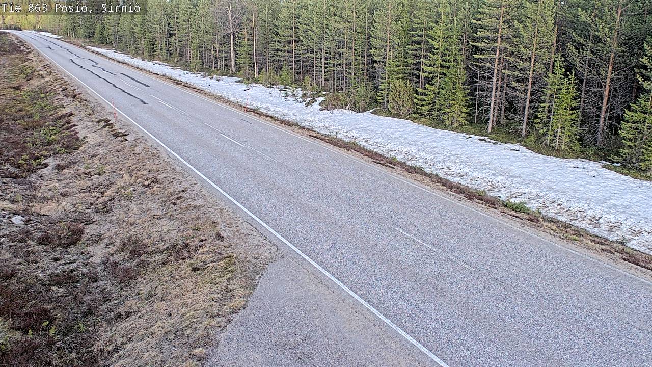 Kelikamerat Kuva Tie 863 Posio, Sirniö, Posio, Lappi