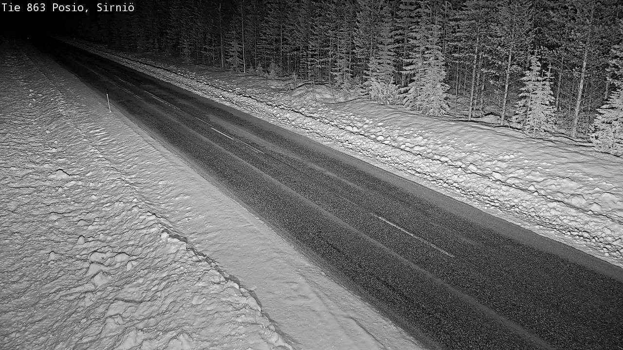 Kelikamerat Kuva Tie 863 Posio, Sirniö, Posio, Lappi