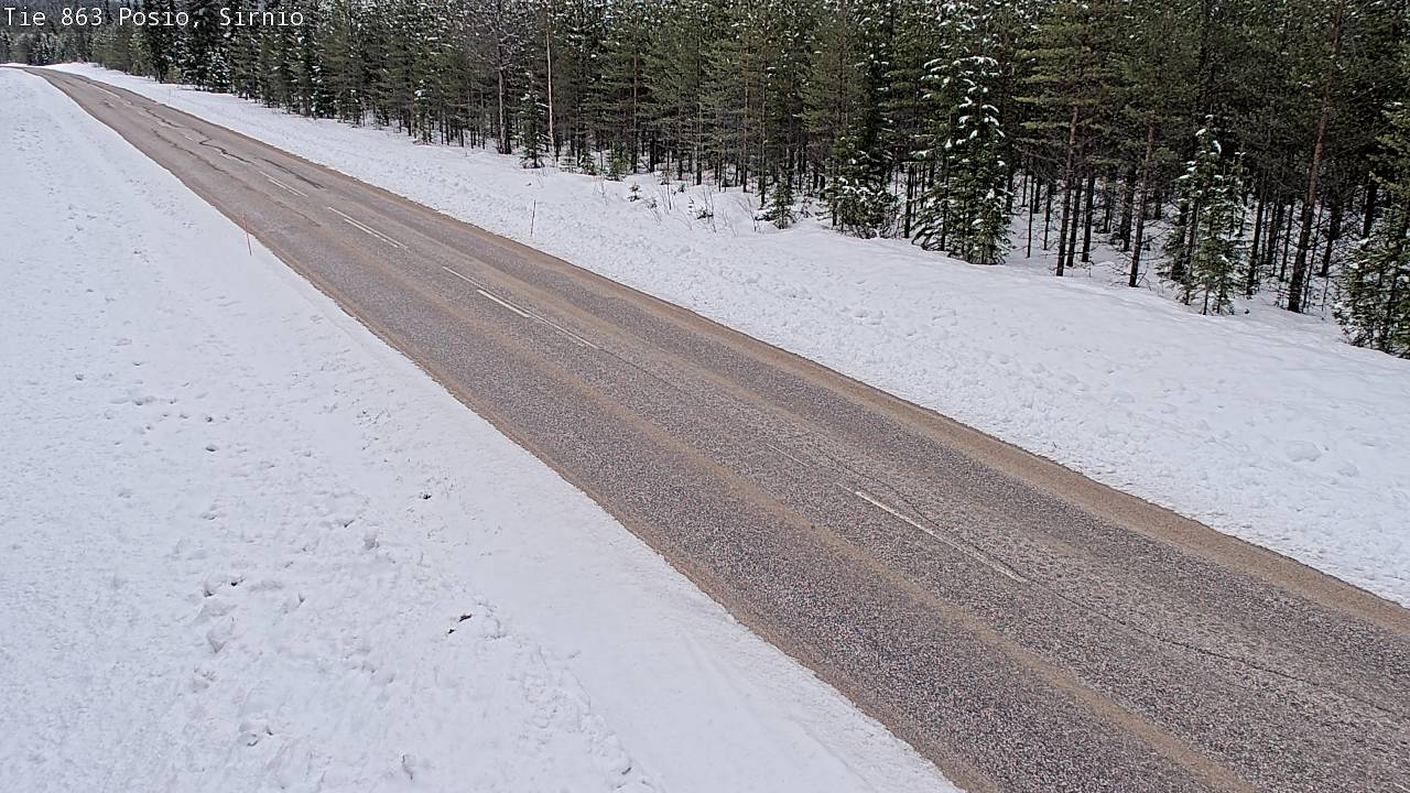 Kelikamerat Kuva Tie 863 Posio, Sirniö, Posio, Lappi