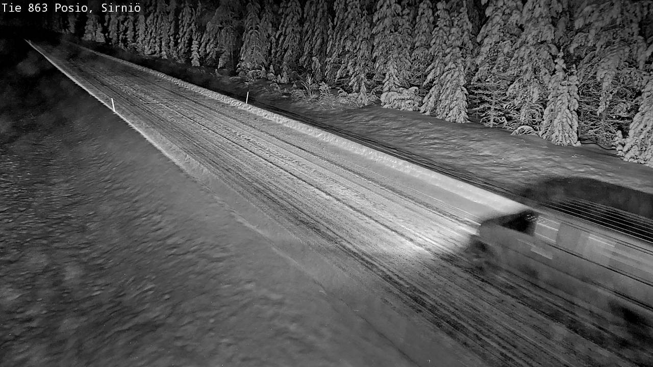 Kelikamerat Kuva Tie 863 Posio, Sirniö, Posio, Lappi