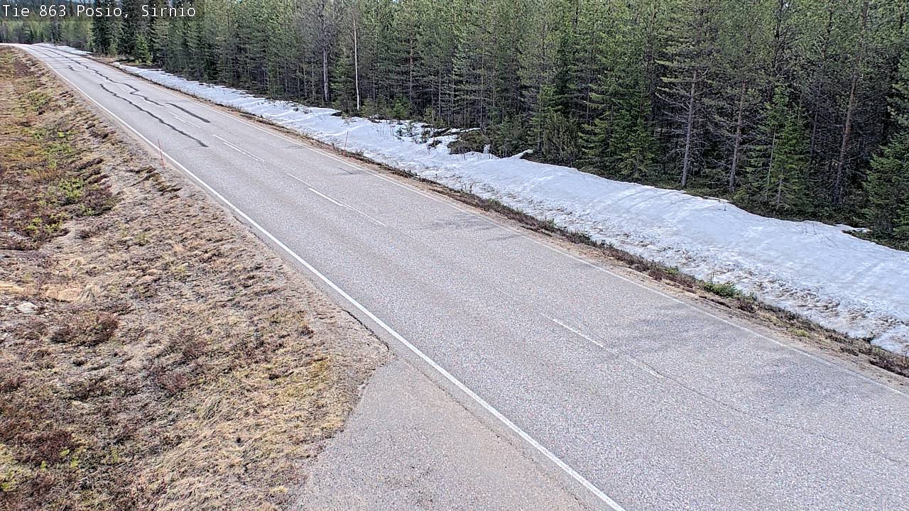 Kelikamerat Kuva Tie 863 Posio, Sirniö, Posio, Lappi