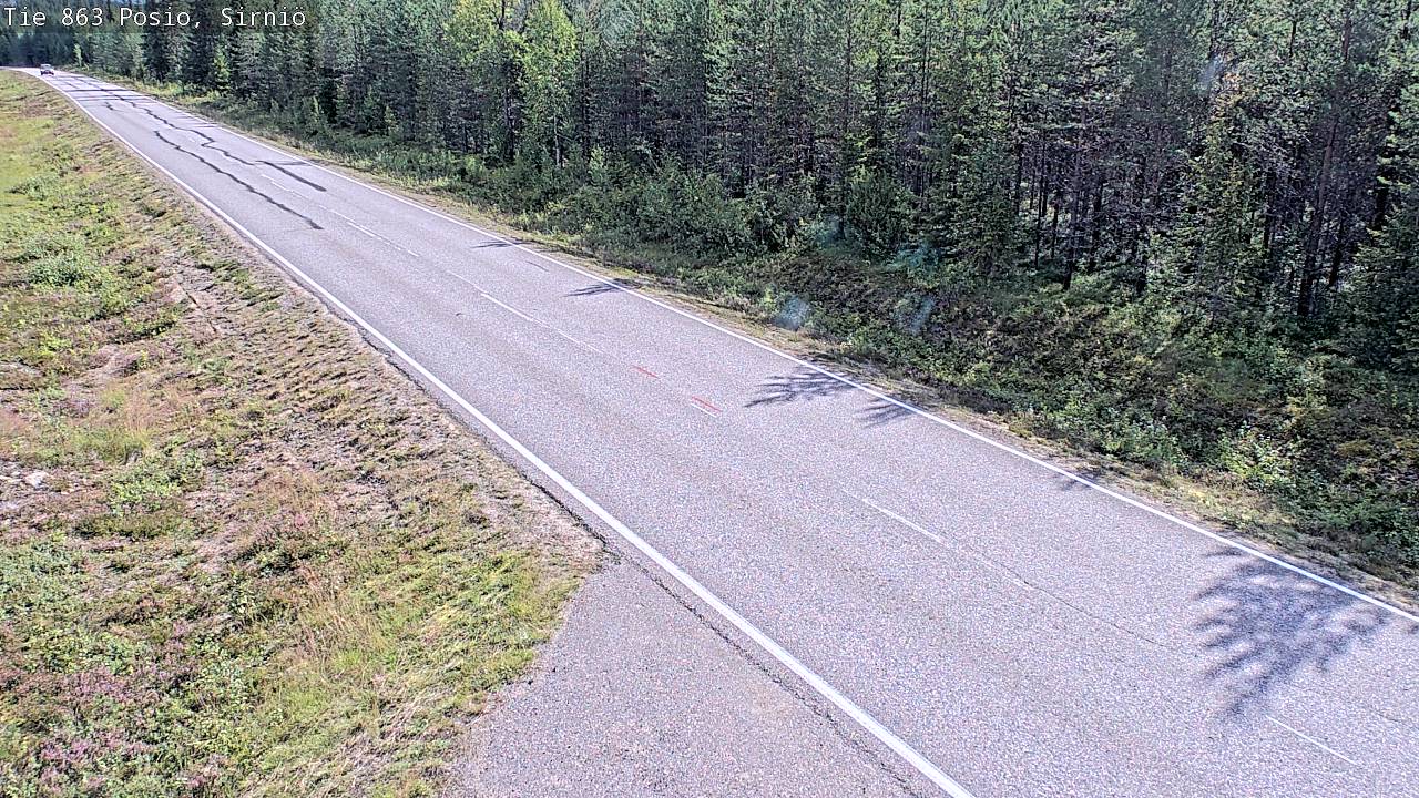 Kelikamerat Kuva Tie 863 Posio, Sirniö, Posio, Lappi