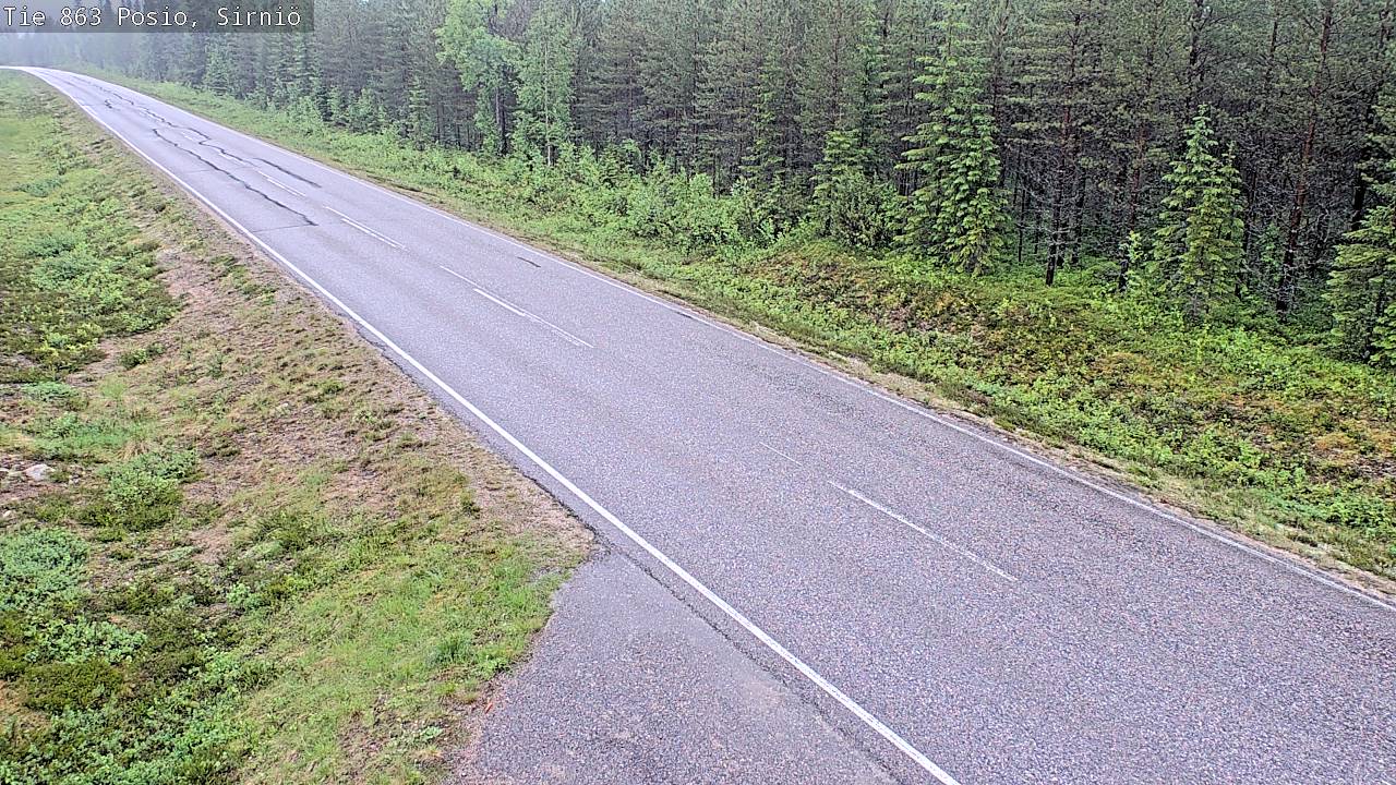 Kelikamerat Kuva Tie 863 Posio, Sirniö, Posio, Lappi