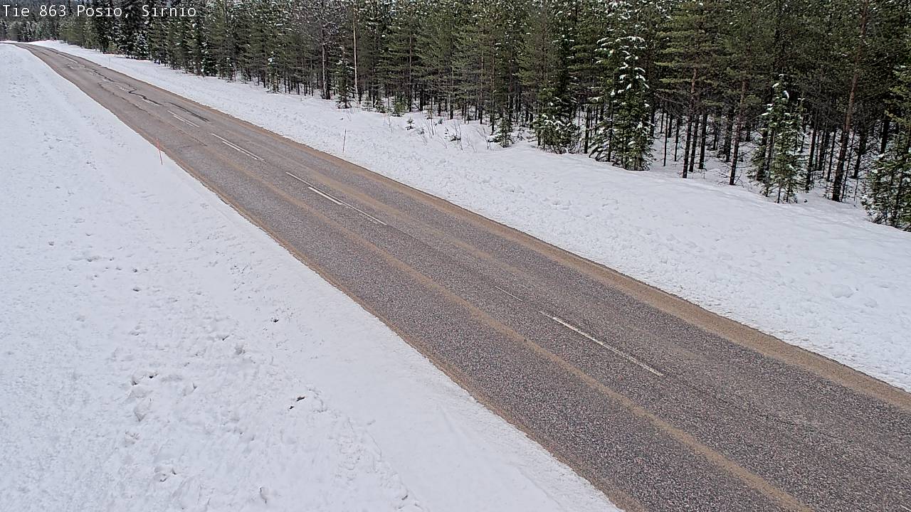 Kelikamerat Kuva Tie 863 Posio, Sirniö, Posio, Lappi