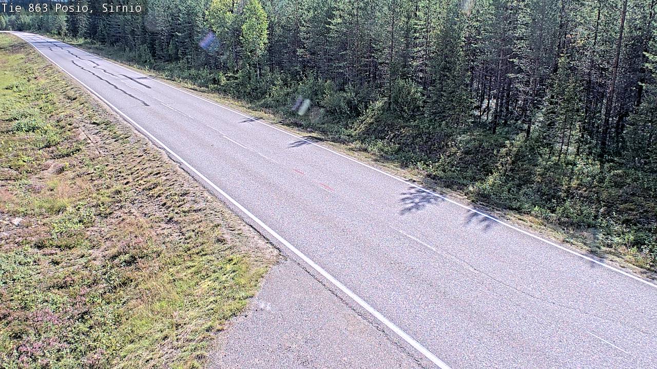 Kelikamerat Kuva Tie 863 Posio, Sirniö, Posio, Lappi