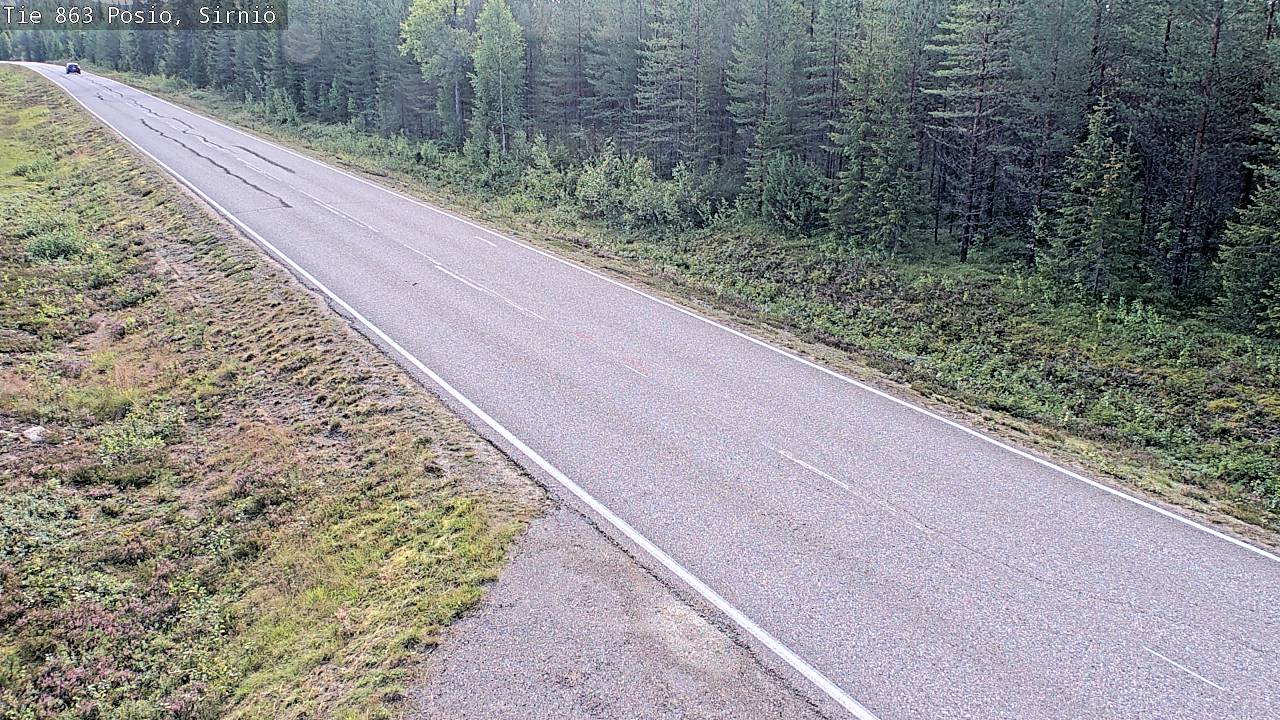 Kelikamerat Kuva Tie 863 Posio, Sirniö, Posio, Lappi