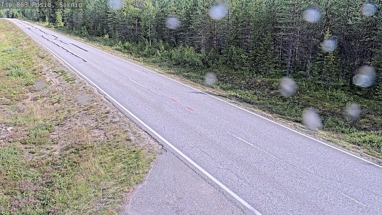 Kelikamerat Kuva Tie 863 Posio, Sirniö, Posio, Lappi