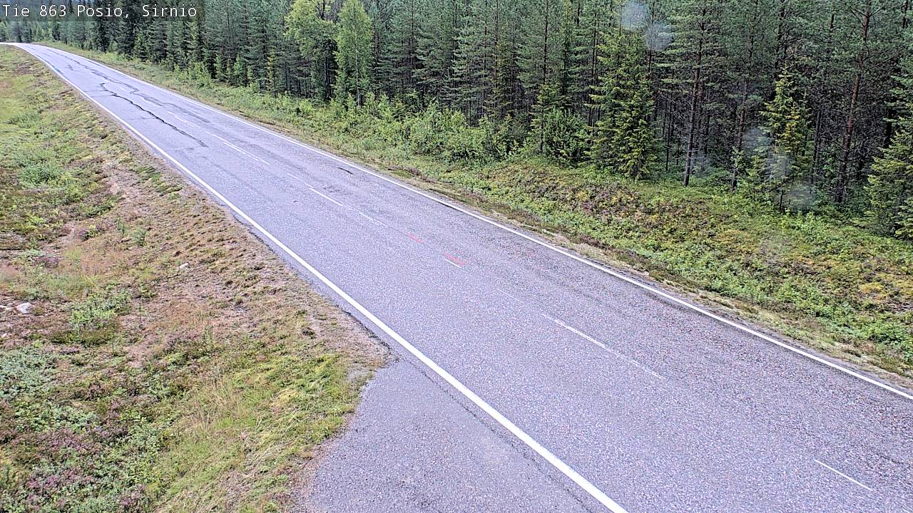 Kelikamerat Kuva Tie 863 Posio, Sirniö, Posio, Lappi