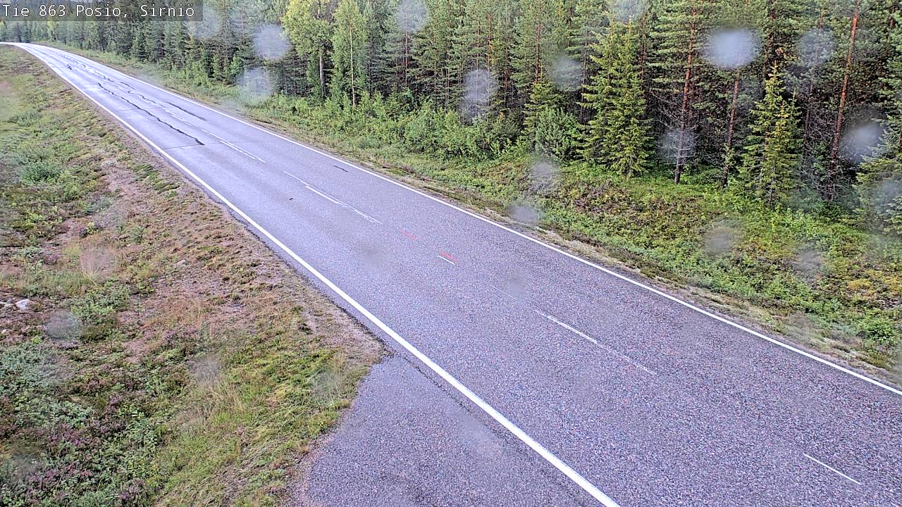 Kelikamerat Kuva Tie 863 Posio, Sirniö, Posio, Lappi