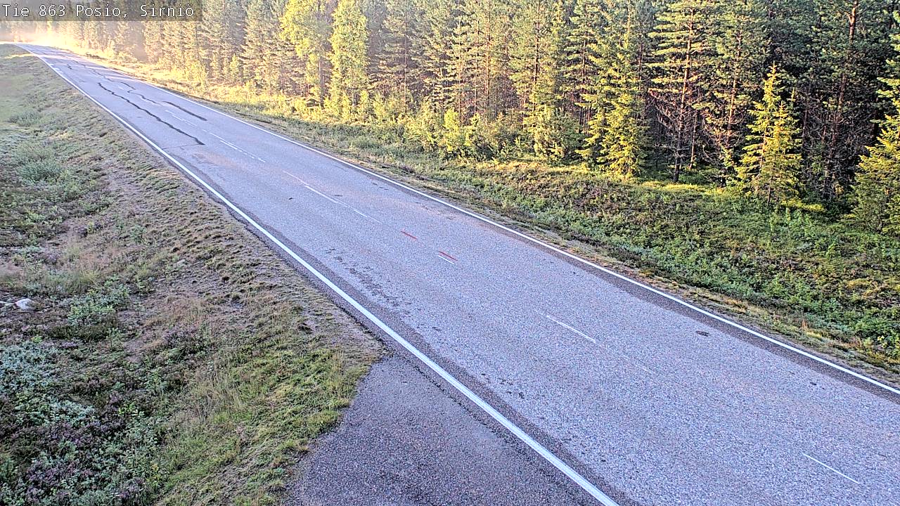 Kelikamerat Kuva Tie 863 Posio, Sirniö, Posio, Lappi