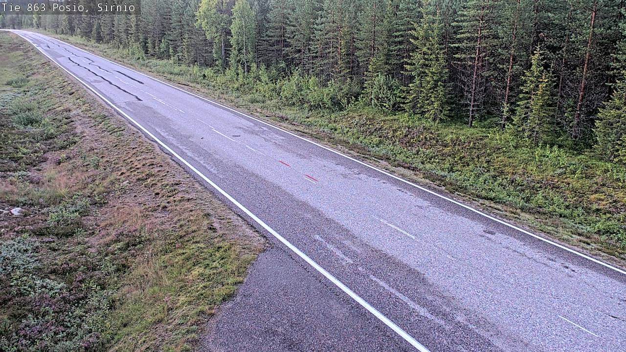 Kelikamerat Kuva Tie 863 Posio, Sirniö, Posio, Lappi