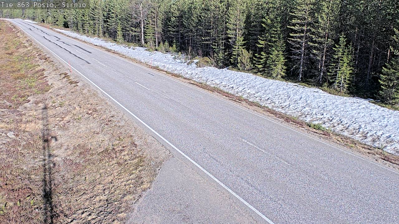Kelikamerat Kuva Tie 863 Posio, Sirniö, Posio, Lappi