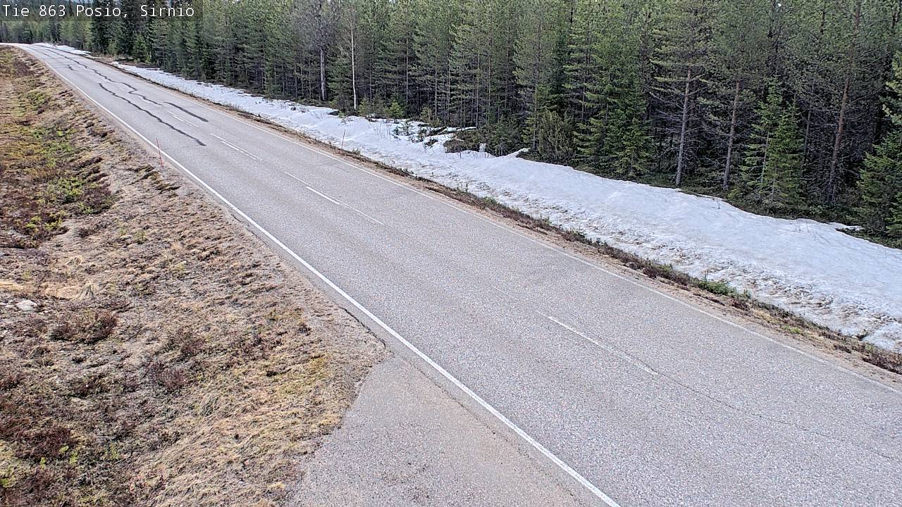 Kelikamerat Kuva Tie 863 Posio, Sirniö, Posio, Lappi