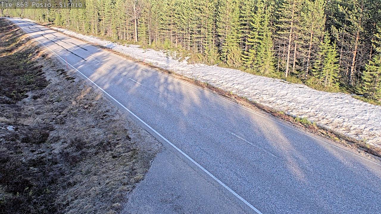 Kelikamerat Kuva Tie 863 Posio, Sirniö, Posio, Lappi