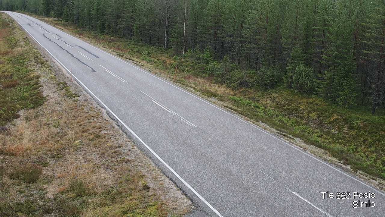 Kelikamerat Kuva Tie 863 Posio, Sirniö, Posio, Lappi