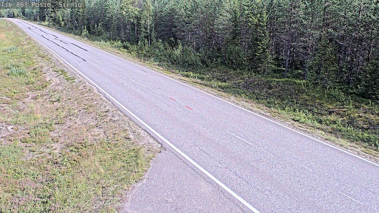 Kelikamerat Kuva Tie 863 Posio, Sirniö, Posio, Lappi