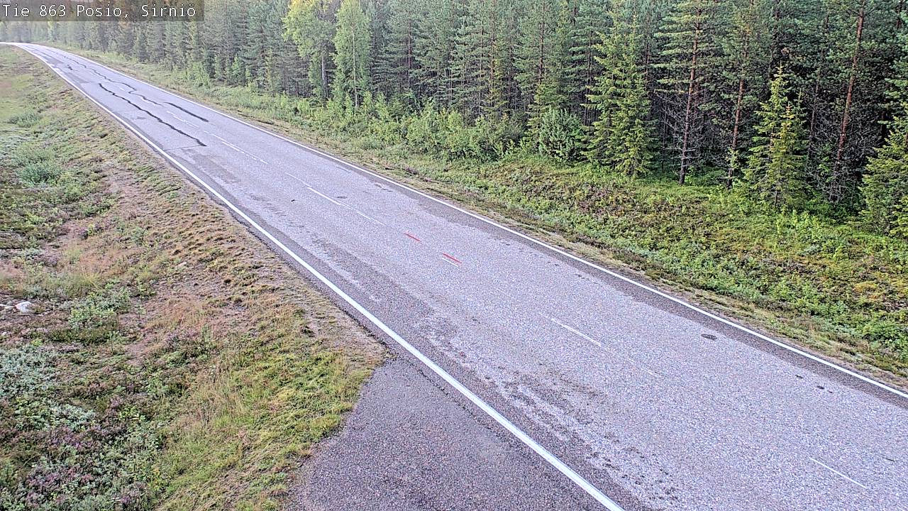 Kelikamerat Kuva Tie 863 Posio, Sirniö, Posio, Lappi