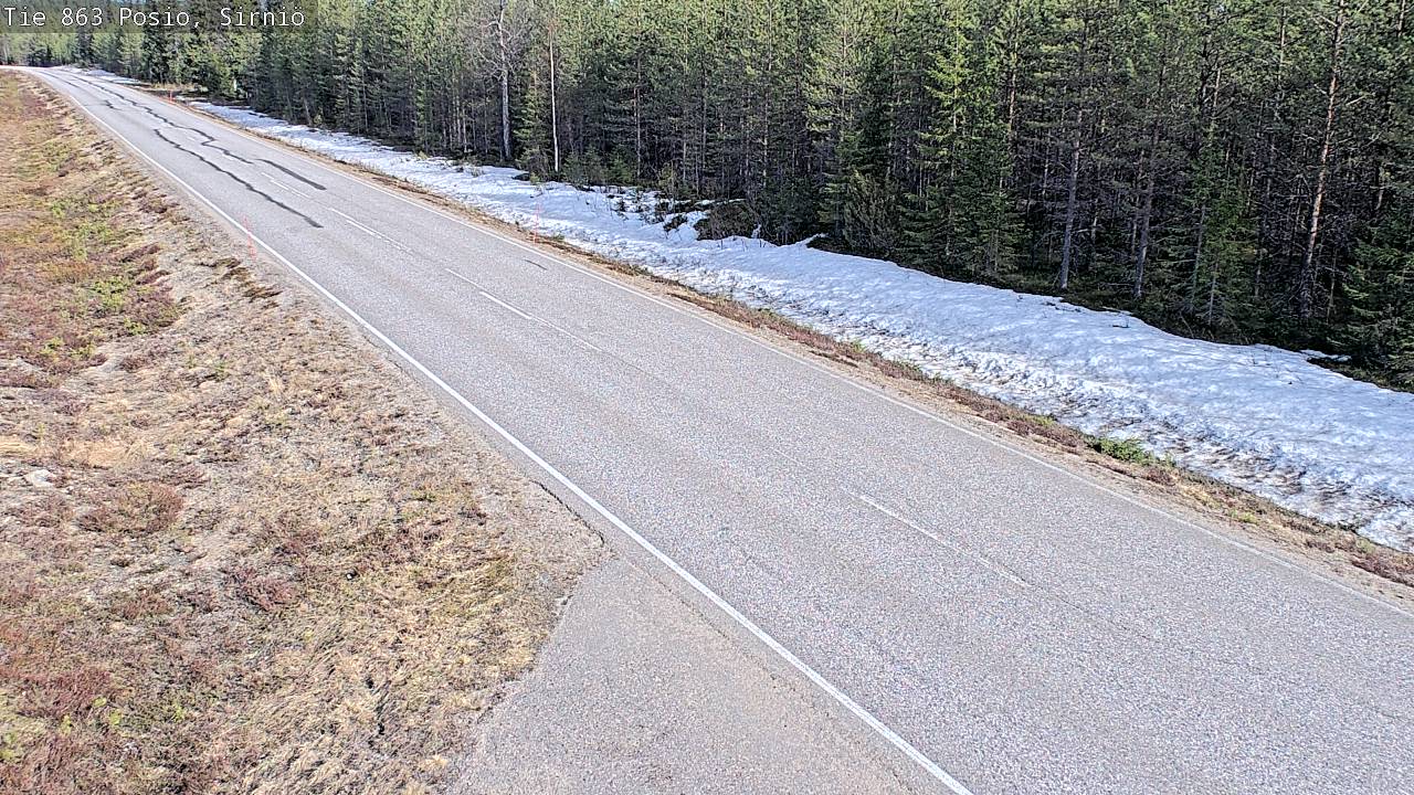Kelikamerat Kuva Tie 863 Posio, Sirniö, Posio, Lappi