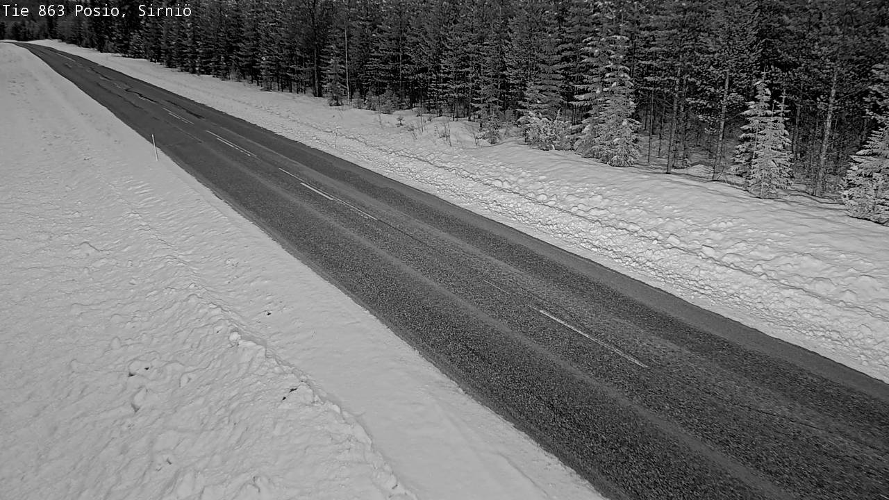 Kelikamerat Kuva Tie 863 Posio, Sirniö, Posio, Lappi