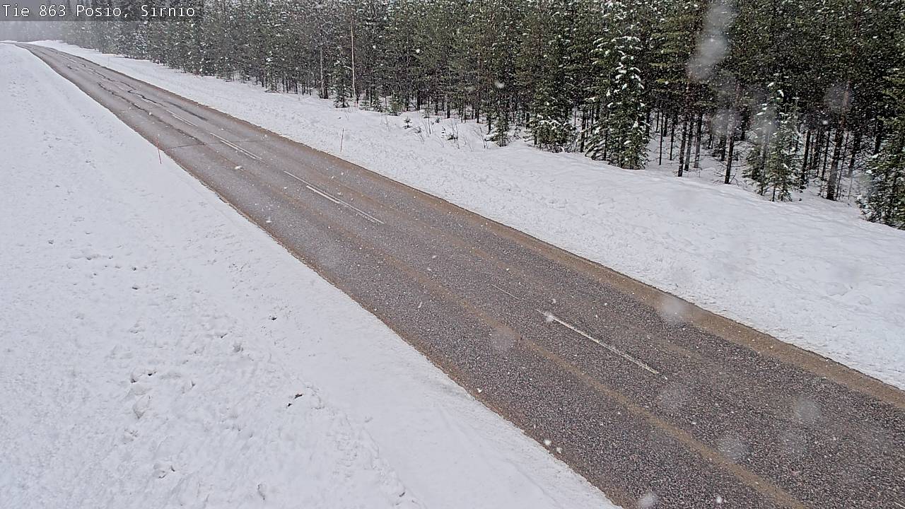 Kelikamerat Kuva Tie 863 Posio, Sirniö, Posio, Lappi