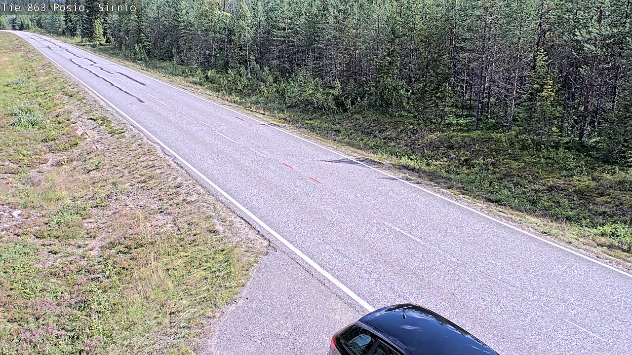 Kelikamerat Kuva Tie 863 Posio, Sirniö, Posio, Lappi