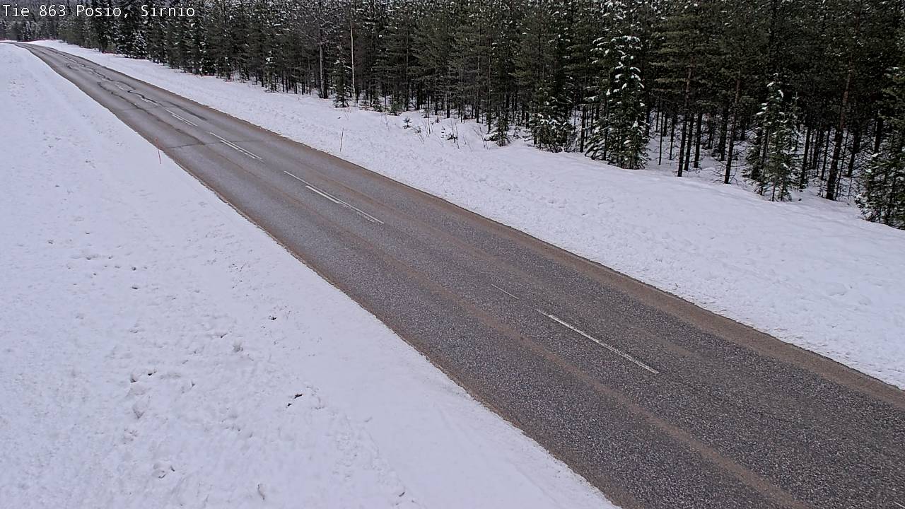 Kelikamerat Kuva Tie 863 Posio, Sirniö, Posio, Lappi