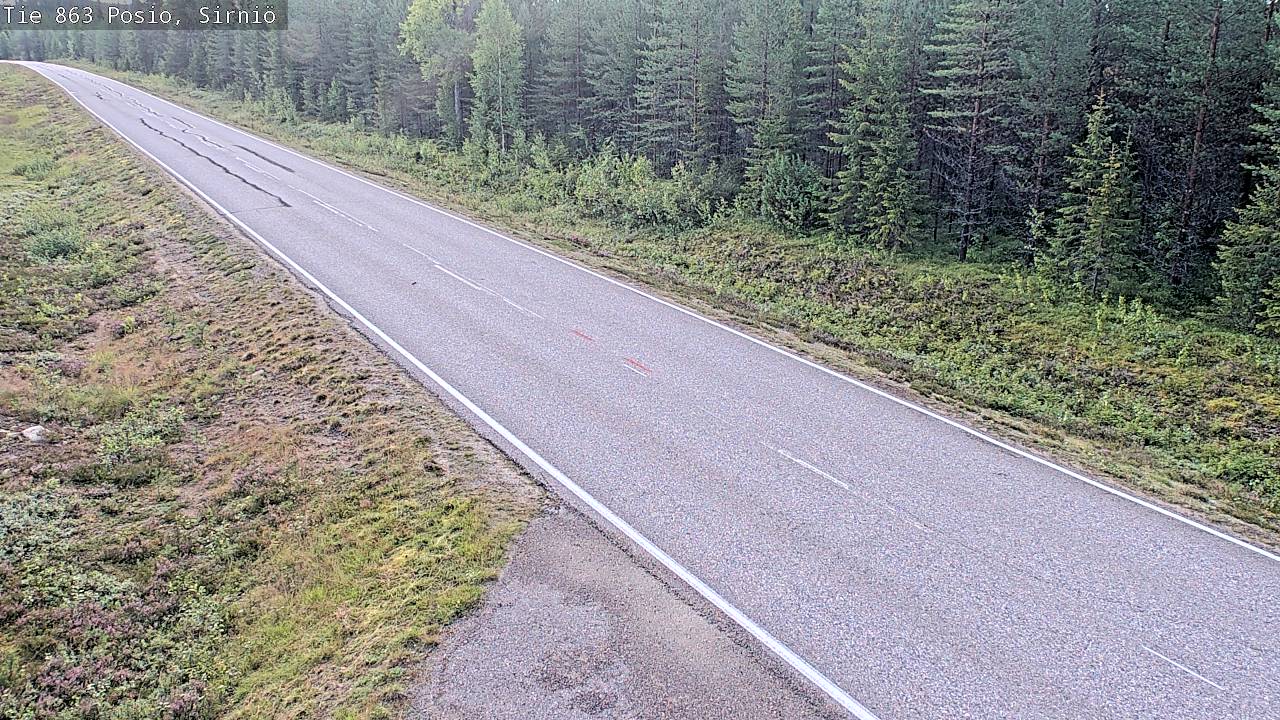 Kelikamerat Kuva Tie 863 Posio, Sirniö, Posio, Lappi