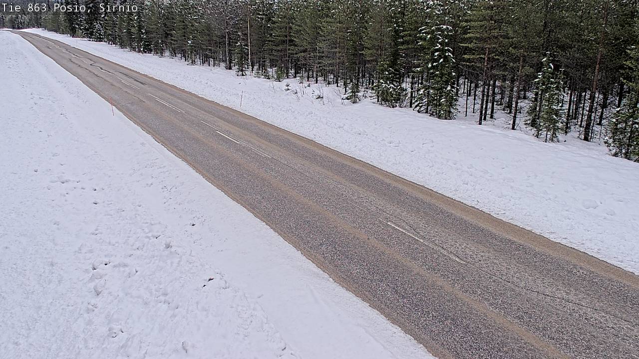 Kelikamerat Kuva Tie 863 Posio, Sirniö, Posio, Lappi