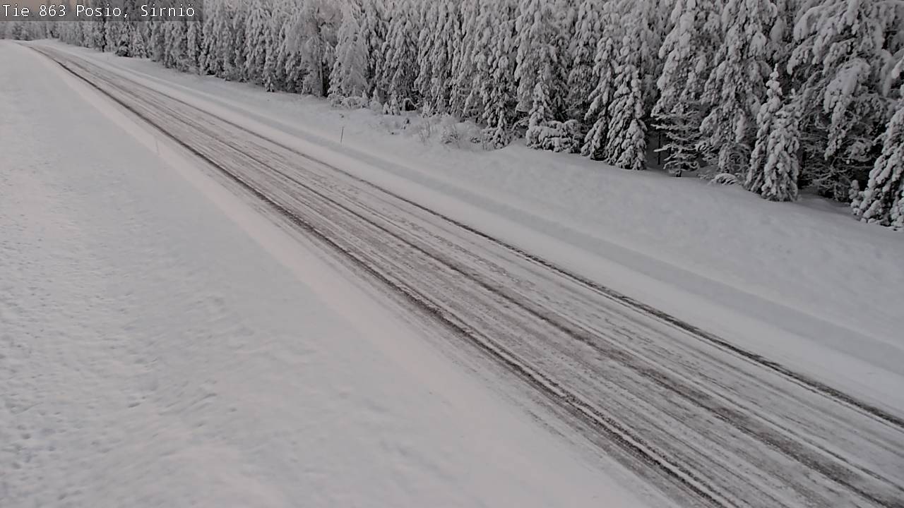 Kelikamerat Kuva Tie 863 Posio, Sirniö, Posio, Lappi