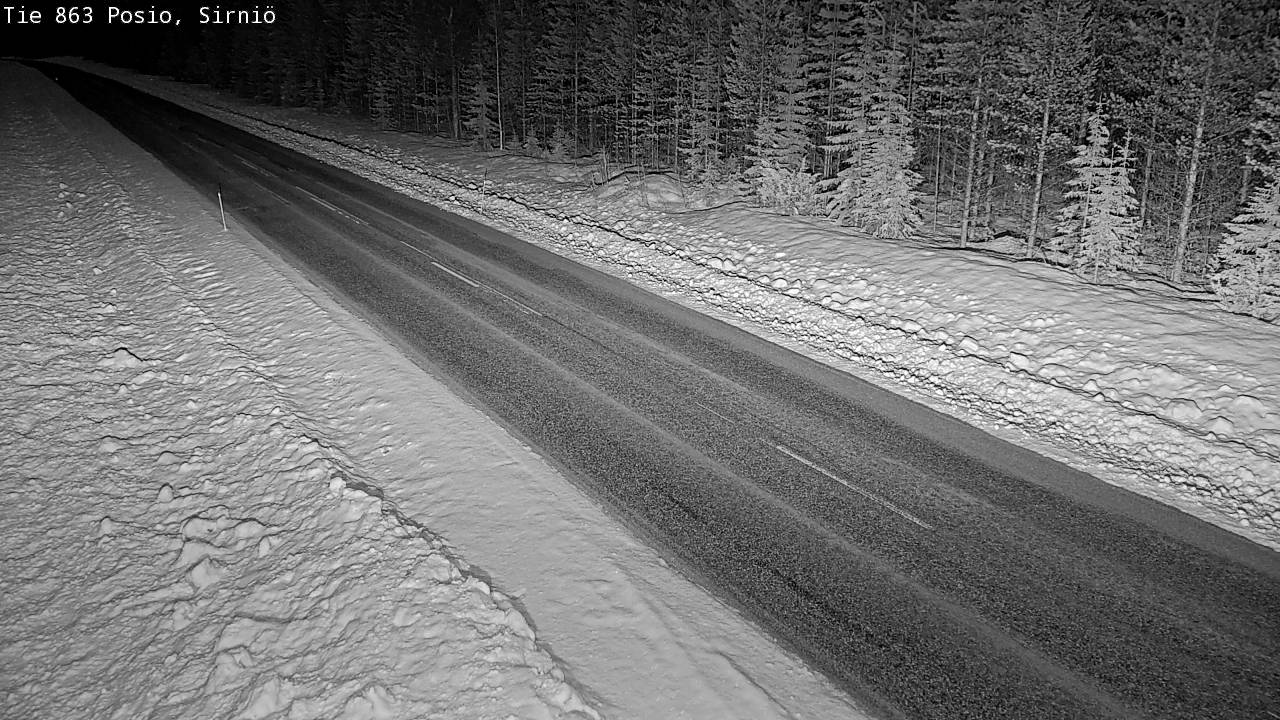 Kelikamerat Kuva Tie 863 Posio, Sirniö, Posio, Lappi