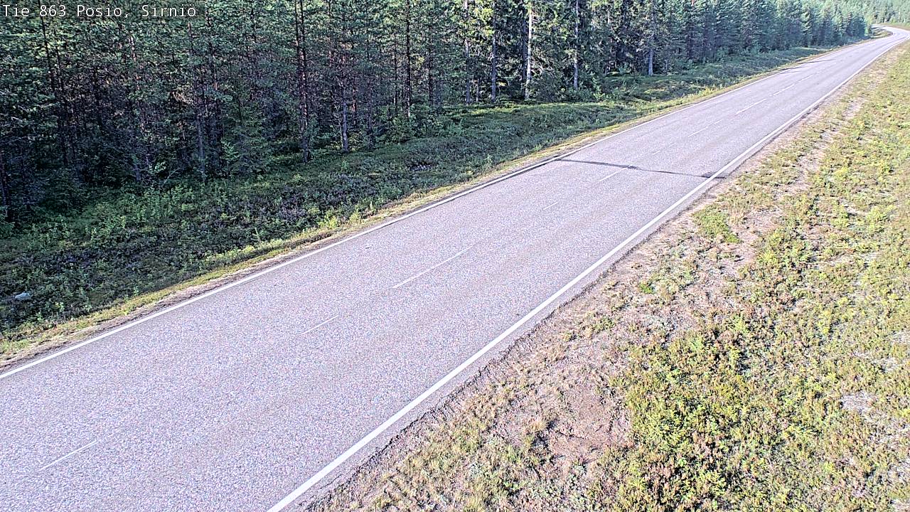 Kelikamerat Kuva Tie 863 Posio, Sirniö, Posio, Lappi