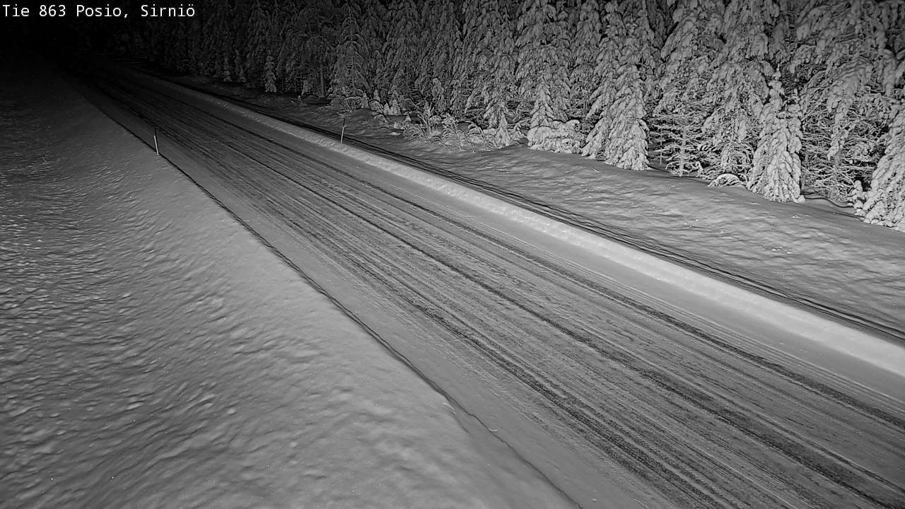 Kelikamerat Kuva Tie 863 Posio, Sirniö, Posio, Lappi