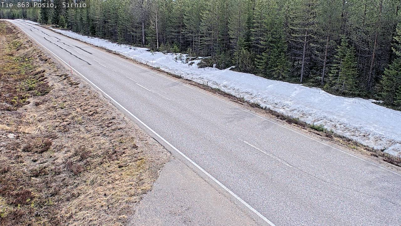 Kelikamerat Kuva Tie 863 Posio, Sirniö, Posio, Lappi
