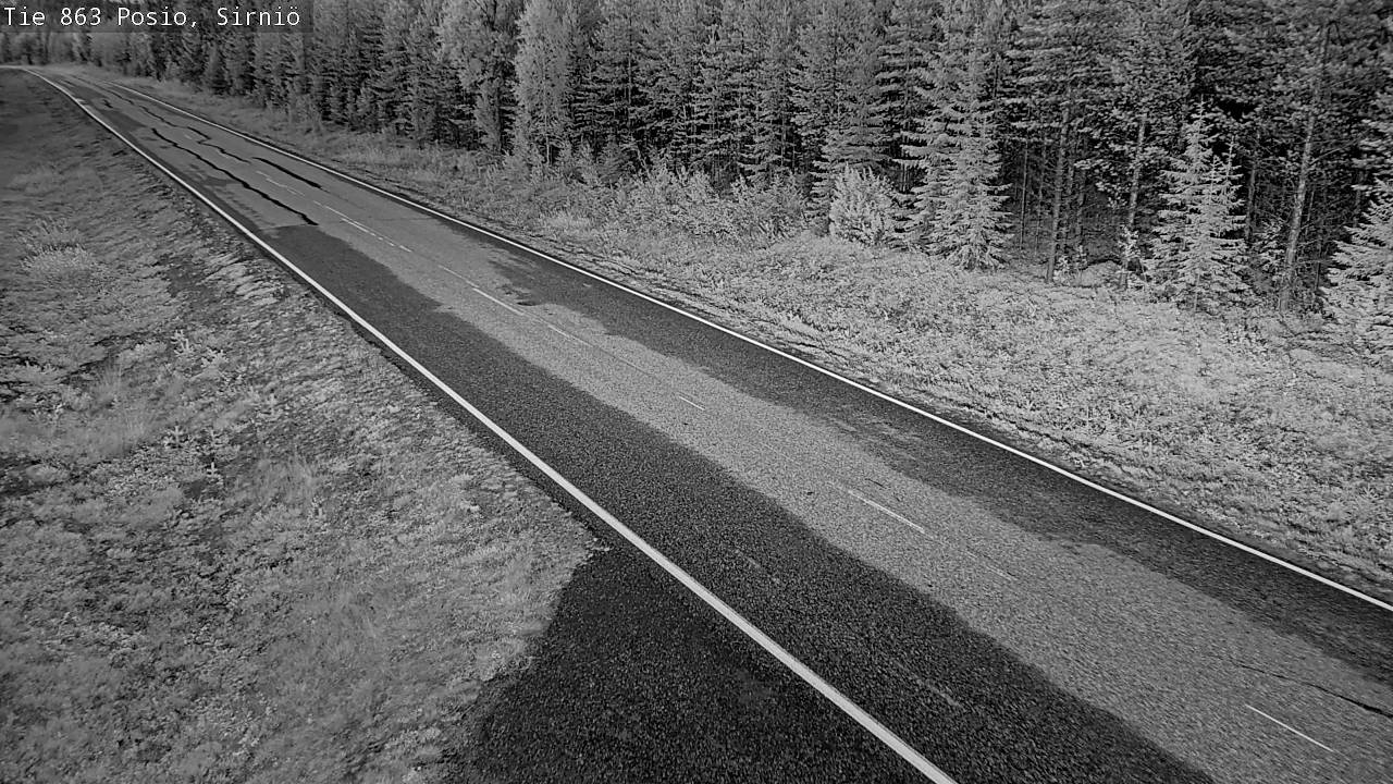 Kelikamerat Kuva Tie 863 Posio, Sirniö, Posio, Lappi