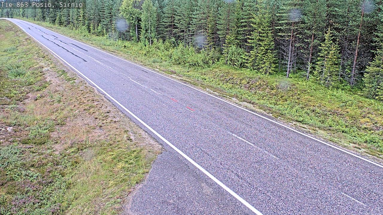 Kelikamerat Kuva Tie 863 Posio, Sirniö, Posio, Lappi