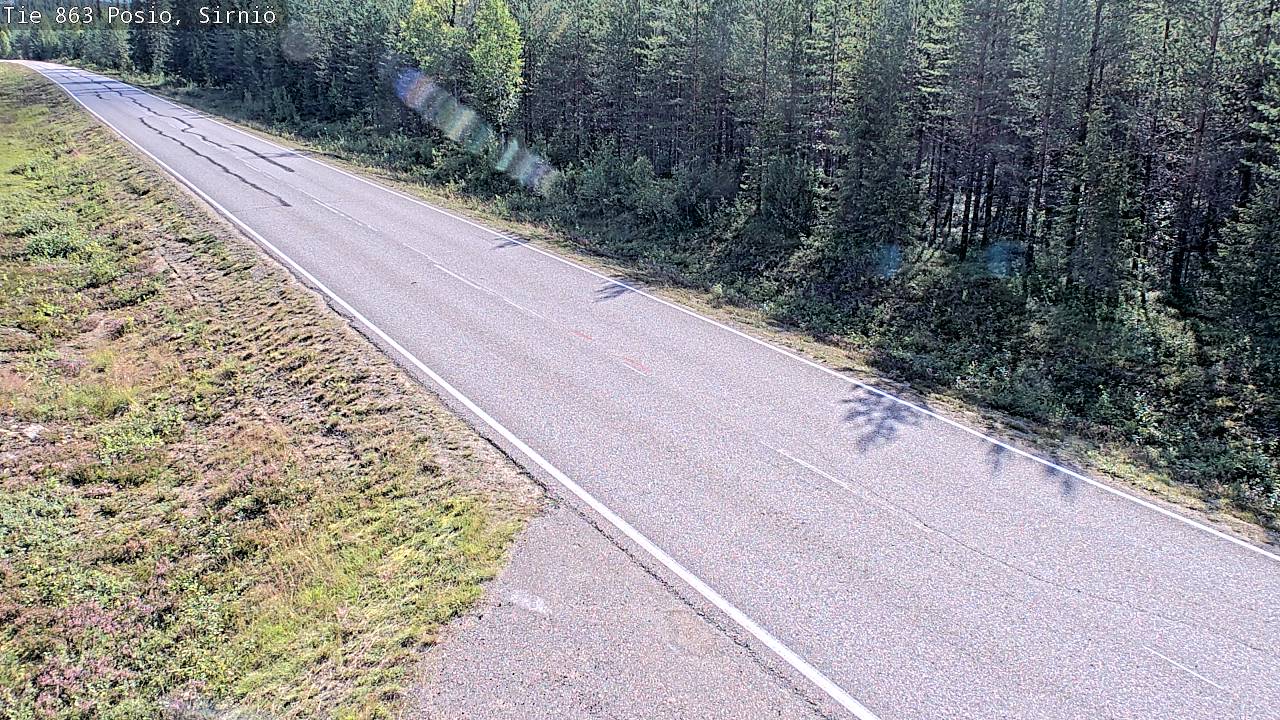 Kelikamerat Kuva Tie 863 Posio, Sirniö, Posio, Lappi