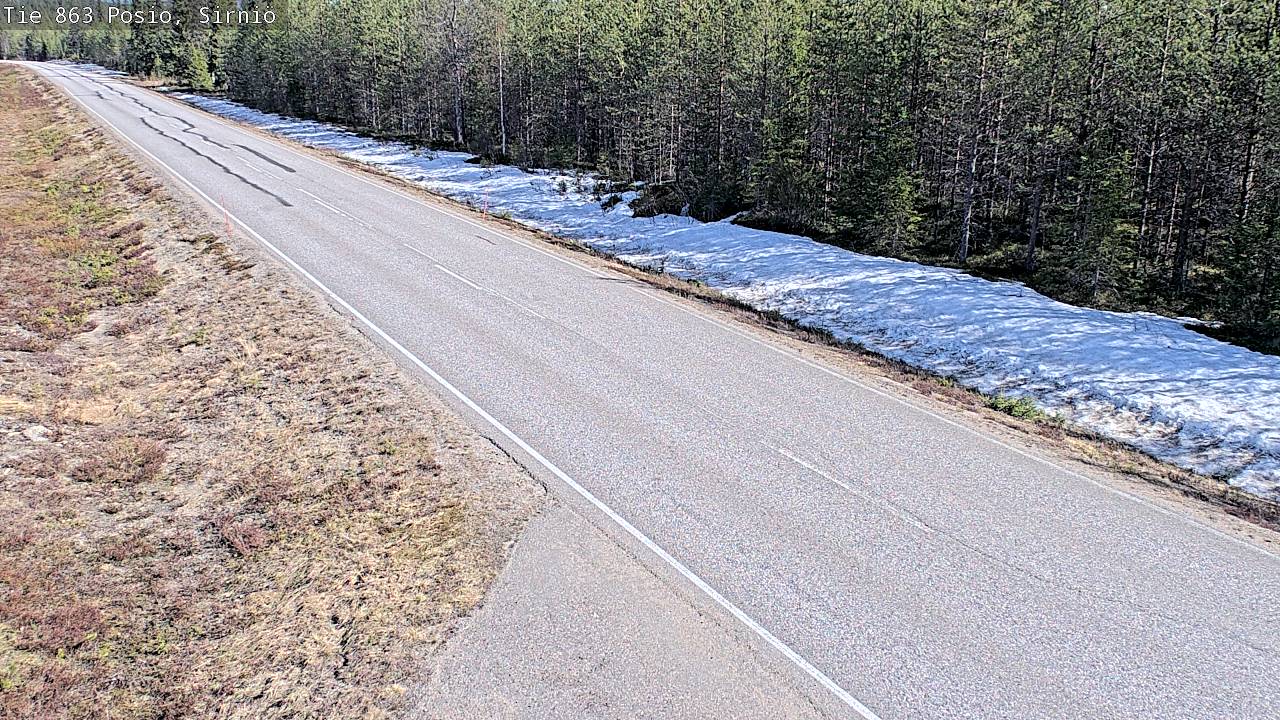Kelikamerat Kuva Tie 863 Posio, Sirniö, Posio, Lappi
