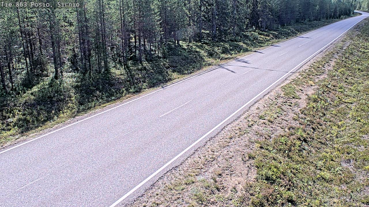 Kelikamerat Kuva Tie 863 Posio, Sirniö, Posio, Lappi