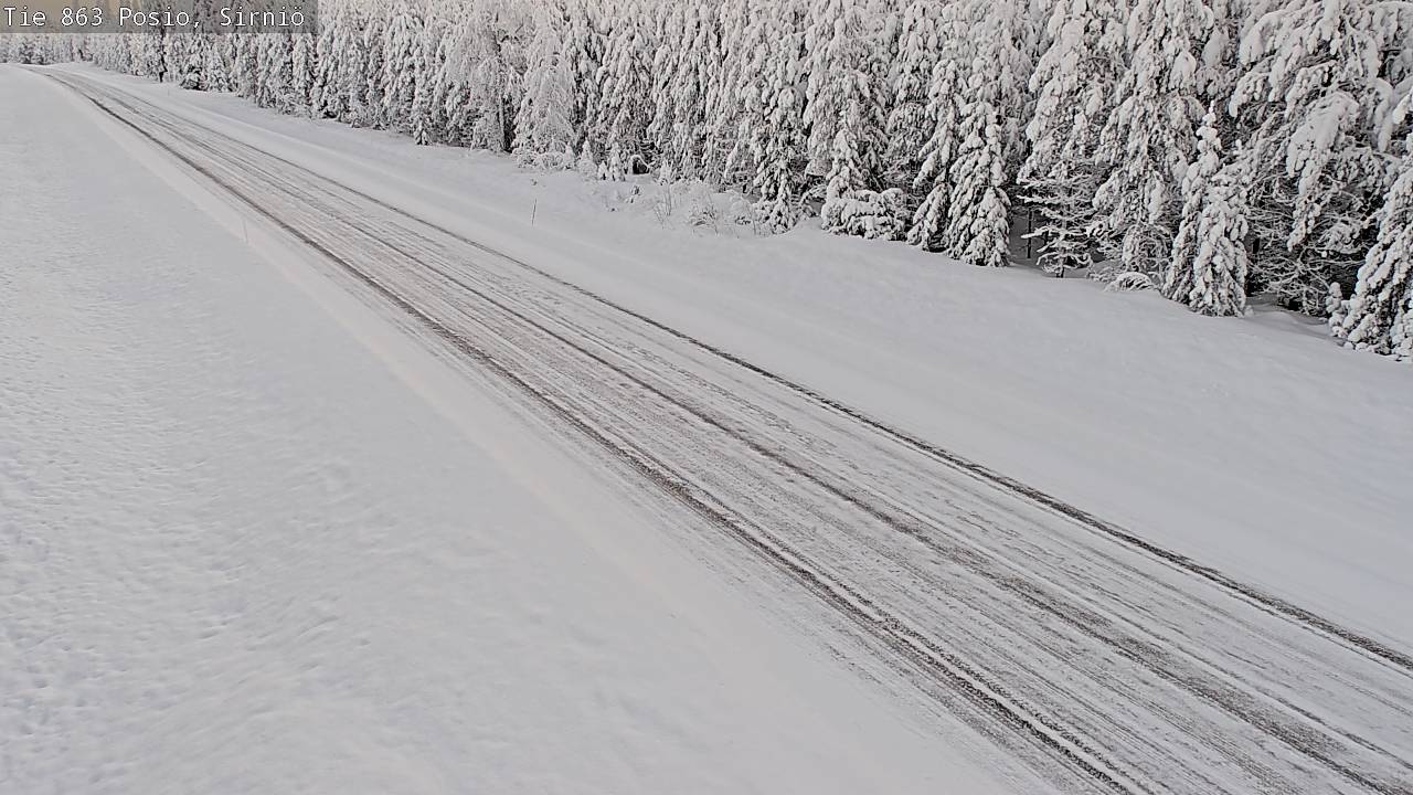 Kelikamerat Kuva Tie 863 Posio, Sirniö, Posio, Lappi