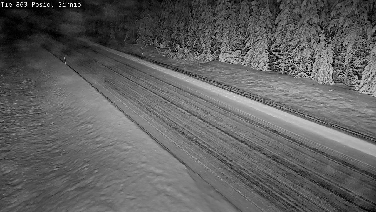 Kelikamerat Kuva Tie 863 Posio, Sirniö, Posio, Lappi