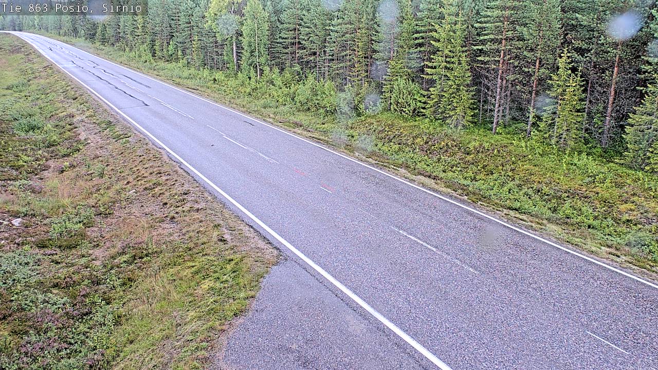 Kelikamerat Kuva Tie 863 Posio, Sirniö, Posio, Lappi