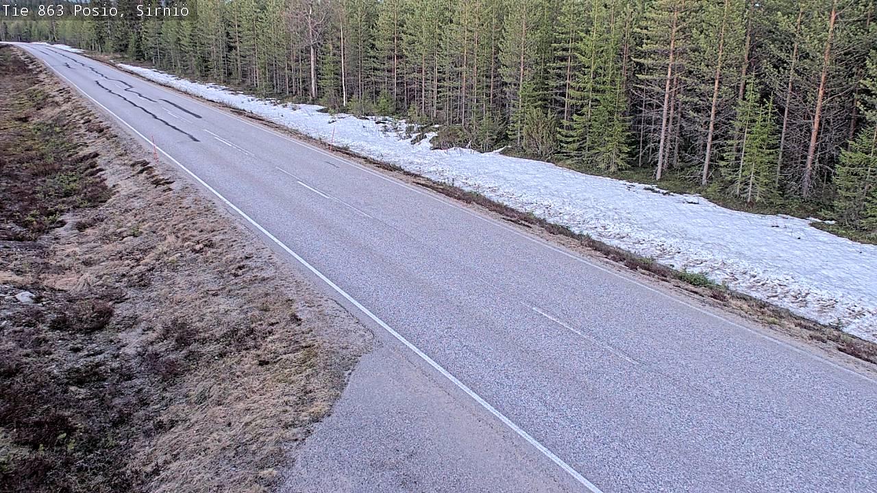 Kelikamerat Kuva Tie 863 Posio, Sirniö, Posio, Lappi