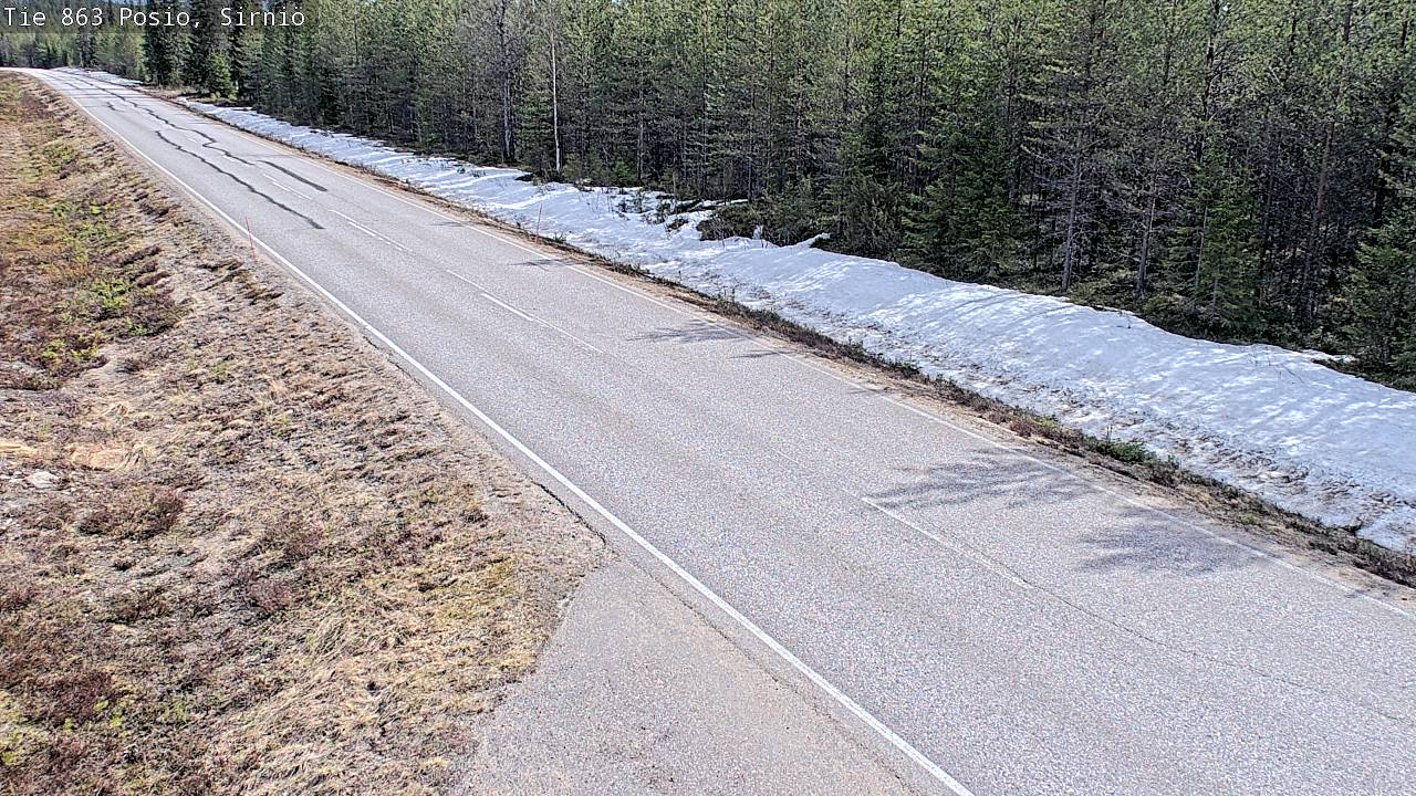 Kelikamerat Kuva Tie 863 Posio, Sirniö, Posio, Lappi