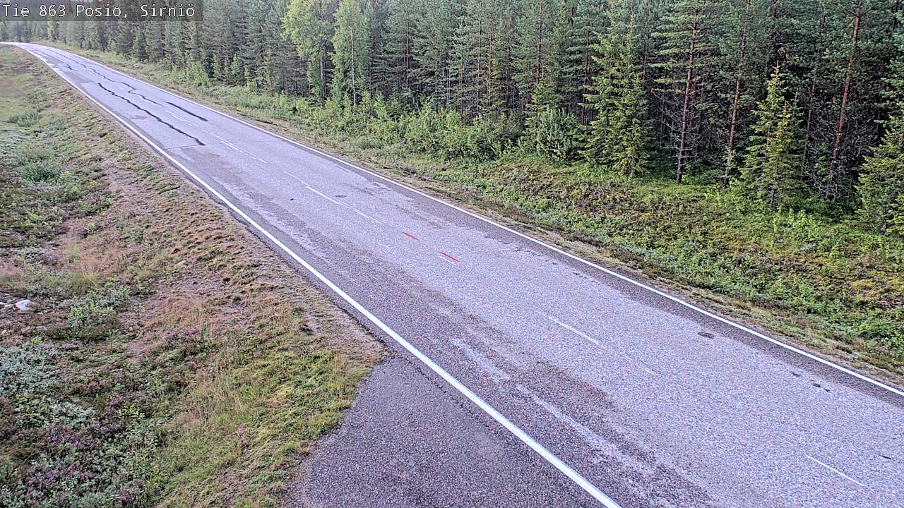 Kelikamerat Kuva Tie 863 Posio, Sirniö, Posio, Lappi